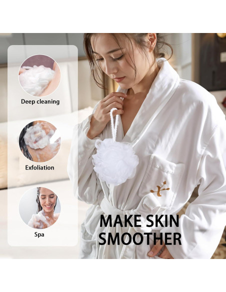 Paquete de 40 esponjas de loofah para baño AM556488_1