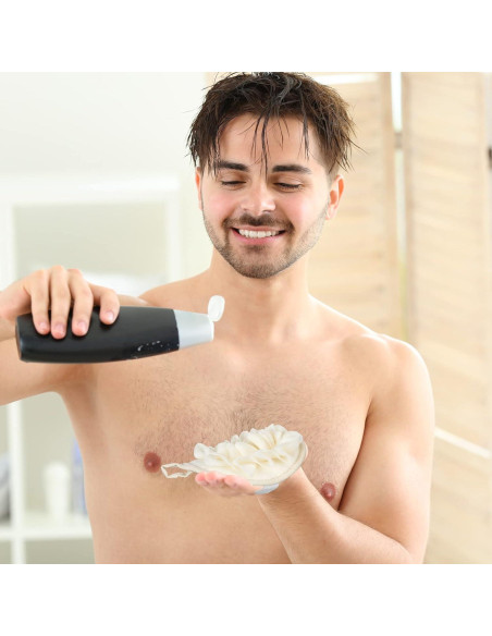 12 Puff de Ducha Exfoliantes Zopeal Lavables 13.2x19.3cm