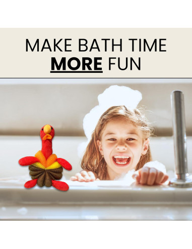 Esponjas de Baño Linda - Puff de Cuerpo Suave, Paquete de 3