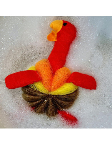 Esponjas de Baño Linda - Puff de Cuerpo Suave, Paquete de 3