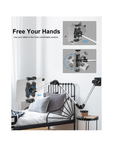 Soporte de Pared Ajustable Woleyi para Tablet y Teléfono
