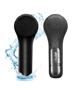 Cepillo Facial Eléctrico Feoflen Silicona IPX7 5 Modos Negro