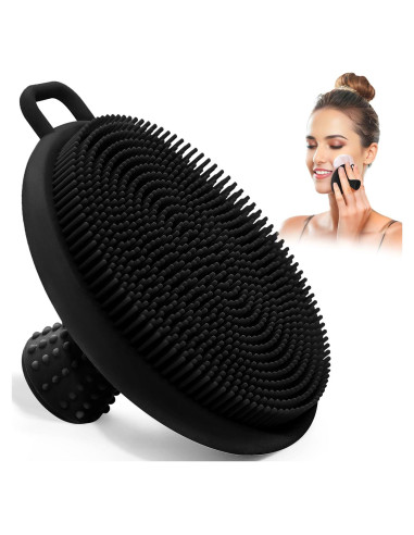 Exfoliador Facial de Silicona GEENOA con Mango Antideslizante