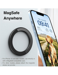 Soporte Magnético para Teléfono MAONII Manos Libres Blanco 2