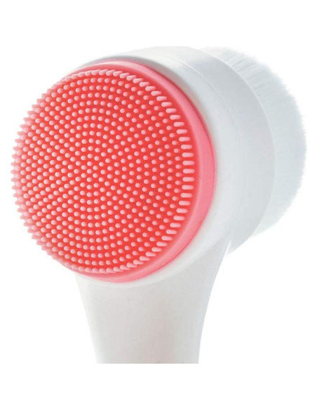 Cepillo Facial de Limpieza Dual Cala Rosa 5x5cm