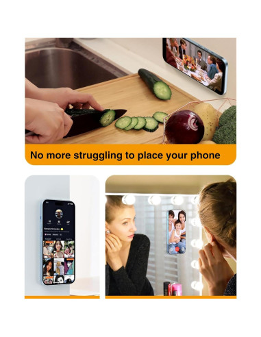 Soporte Magnético para Teléfono MAONII Manos Libres Blanco