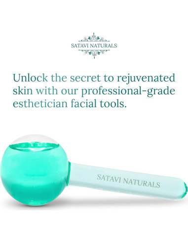 Esferas de Hielo de Belleza Satavi Naturals - Tratamiento Facial