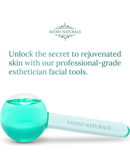 Esferas de Hielo de Belleza Satavi Naturals - Tratamiento Facial