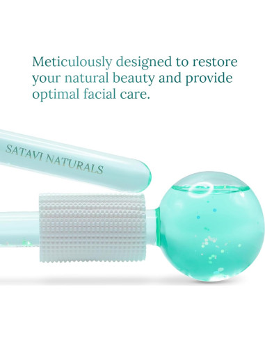 Esferas de Hielo de Belleza Satavi Naturals - Tratamiento Facial