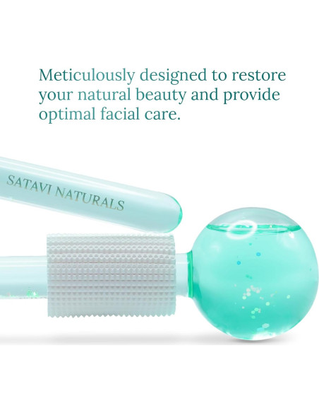 Esferas de Hielo de Belleza Satavi Naturals - Tratamiento Facial