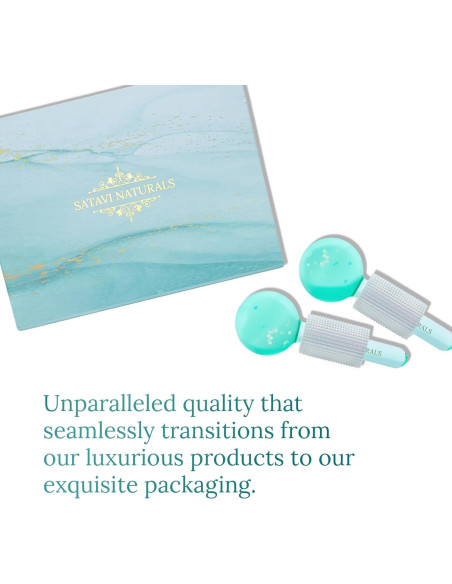 Esferas de Hielo de Belleza Satavi Naturals - Tratamiento Facial