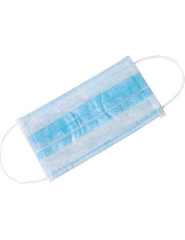 Mascarillas Desechables ForPro 3 Capas 50 Unidades Azul