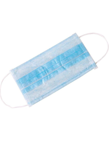 Mascarillas Desechables ForPro 3 Capas 50 Unidades Azul