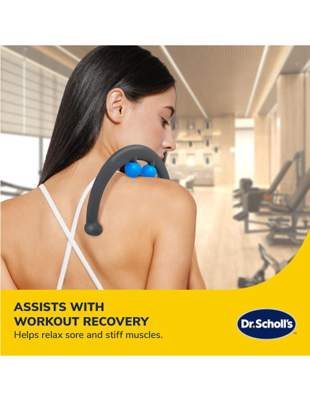 Cano de Masaje Corporal Dr. Scholl con 8 Puntos de Presión