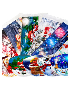 Mascarillas Faciales Desechables Navidad 50 Unidades 3 Capas
