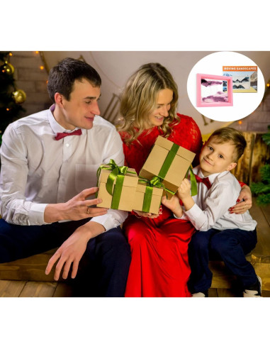 Arte en Arena ANXUS Rosa 14.5x3.1x18.5cm Dinámico