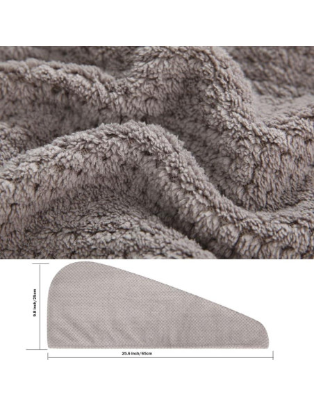 Toallas de Microfibra Ultra Absorbentes BellaCasa - 3 Piezas