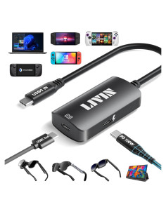 Adaptador USB C LIVIN 4K 60Hz para Gafas Inteligentes