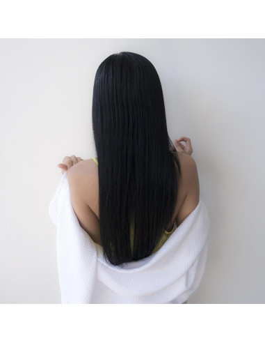 Toalla de Cabello Microfibra Cuerpo Deseado 114.3x63.5 cm Blanca