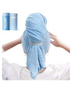 Toalla de Pelo Microfibra Sucedul Grande Azul 104x70 cm