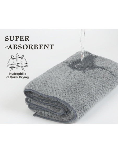 Toalla para el cabello Molirex 2 unidades microfibra anti-frizz