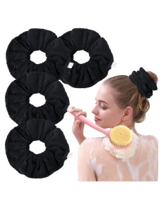 Toalla de Secado de Cabello Microfibra Ivyu 4 Piezas Antifrizz