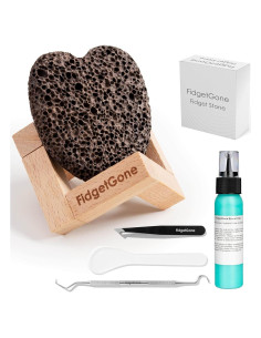 Piedra Calmante FidgetGone Corazón para Alivio de Estrés