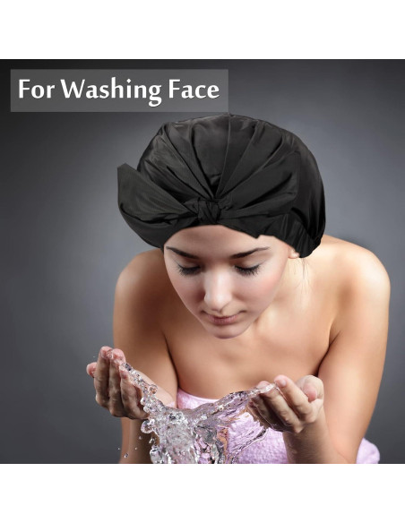 Gorras de Ducha Reutilizables Floraltop - 4 Piezas Impermeables Gorras de Ducha Reutilizables Floraltop - 4 Piezas Impermeables