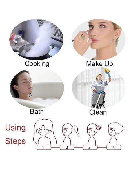 Gorros de Ducha AIPAO 3 Pack Impermeables Ajustables Multicolor Gorros de Ducha AIPAO 3 Pack Impermeables Ajustables Multicolor