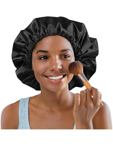 Gorro de Ducha Jumbo Impermeable Heerf para Cabello Largo