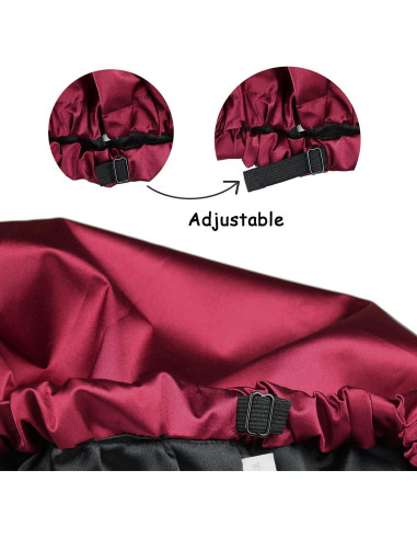 Gorro de Ducha Jumbo Impermeable Heerf para Cabello Largo