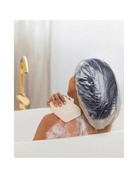 10 Gorros de Ducha Desechables Yuest para Cabello Largo 66cm