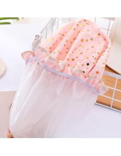 Gorro de Ducha Impermeable Qeuly 2 Piezas Doble Capa 2