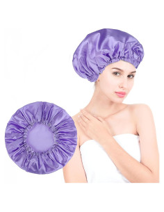 Gorra de Ducha Grande Prasacco Doble Capa Impermeable