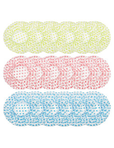 18 Gorras de Ducha Reutilizables ZGQHZR Impermeables 28cm