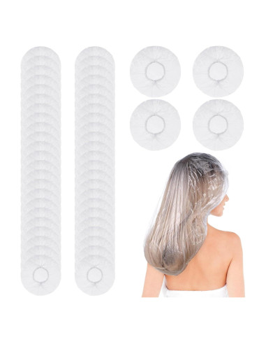 50 Gorras de Ducha Desechables Grandes Abeillo 60 cm