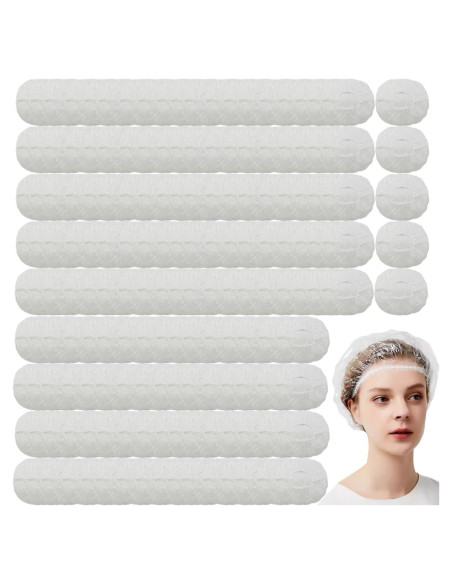 Gorras de Ducha Desechables RONYOUNG 200 Piezas 40.64 cm