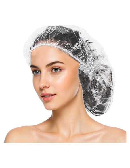 100 Gorras de Ducha Desechables Extra Grandes AYWVRBST