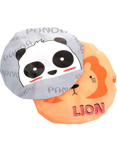 5 Gorras de Ducha Impermeables de Animales Aysekone PEVA