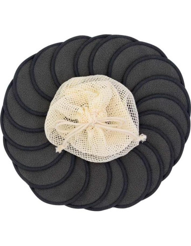 Almohadillas Desmaquillantes Reutilizables Chloven 25 Pzas Bambú