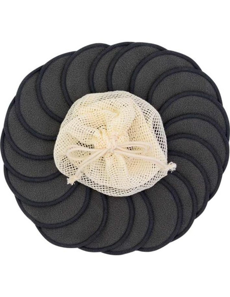 Almohadillas Desmaquillantes Reutilizables Chloven 25 Pzas Bambú