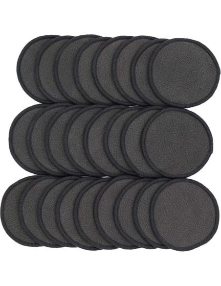 Almohadillas Desmaquillantes Reutilizables Chloven 25 Pzas Bambú