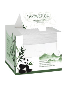 Toalla Facial Desechable WOWOTEX 60 Piezas 30.48x25.4cm