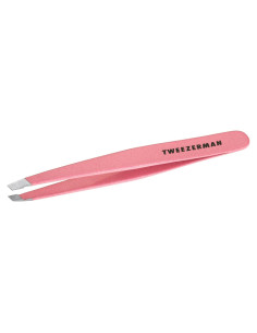 Pinzas de Cejas en Ángulo Tweezerman Rosa Polvoriento 6.4cm