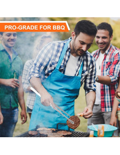 Juego de Pinzas de Cocina Achiwish 30 cm Acero Inoxidable 2