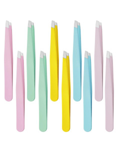 Juego de Pinzas de Acero Inoxidable REDANHA, 10 Piezas