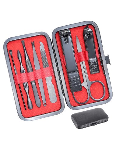 Set de Manicura 8 Piezas ONEHERE - Cortauñas y Herramientas