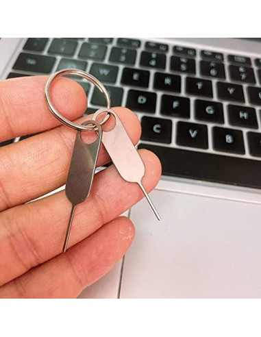 2 Piezas Pin de Expulsión Sim Card Eaglewireless para Móviles