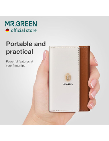 Juego de Manicura MR.GREEN Colorido con Estuche Marrón