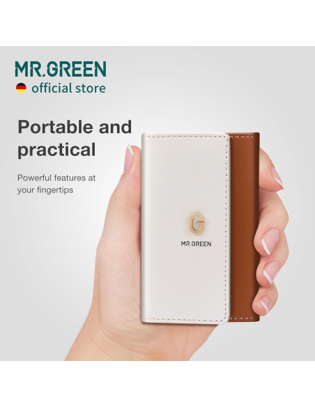 Juego de Manicura MR.GREEN Colorido con Estuche Marrón Juego de Manicura MR.GREEN Colorido con Estuche Marrón